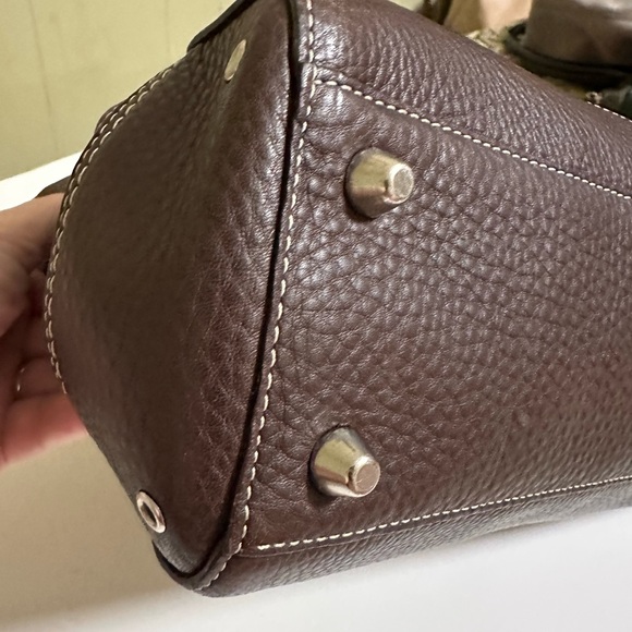 Coach leather sought after pebbled leather should bag purse - Picture 8 of 10